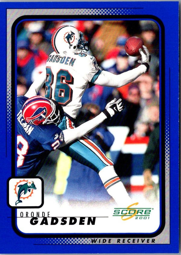 2001 Score Oronde Gadsden #107