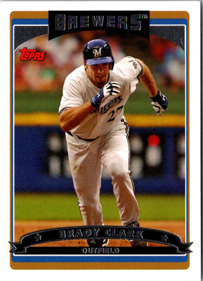 2006 Topps Brady Clark #375