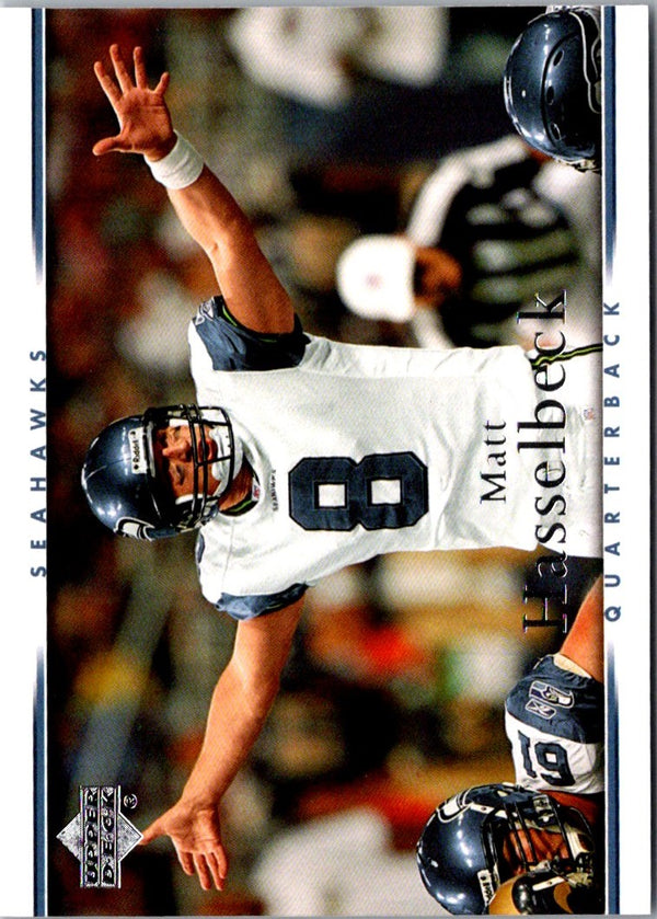 2007 Upper Deck Matt Hasselbeck #170