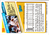 1993 Topps Gold Greg Vaughn #153