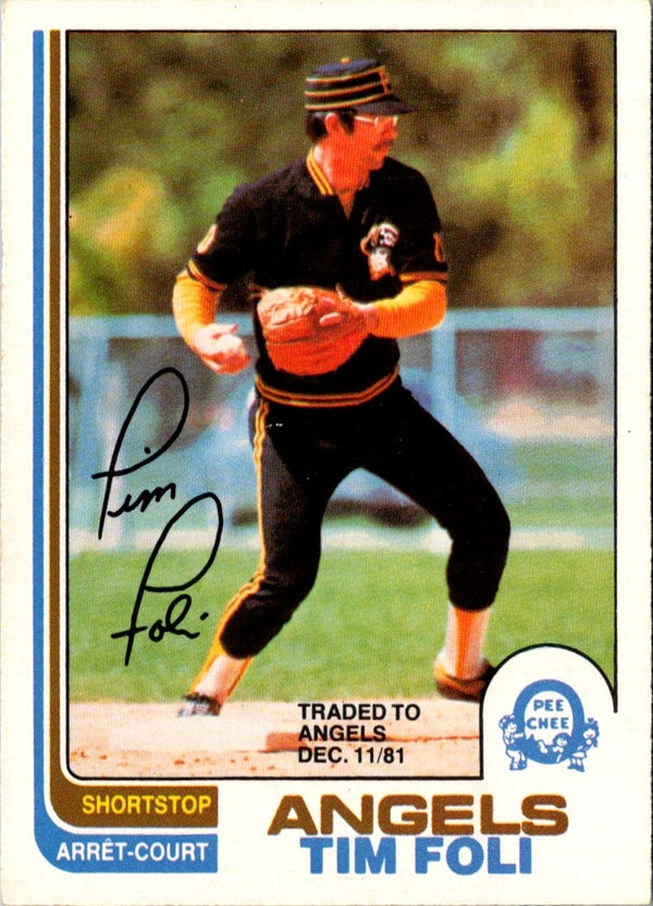 1982 O-Pee-Chee Tim Foli #97