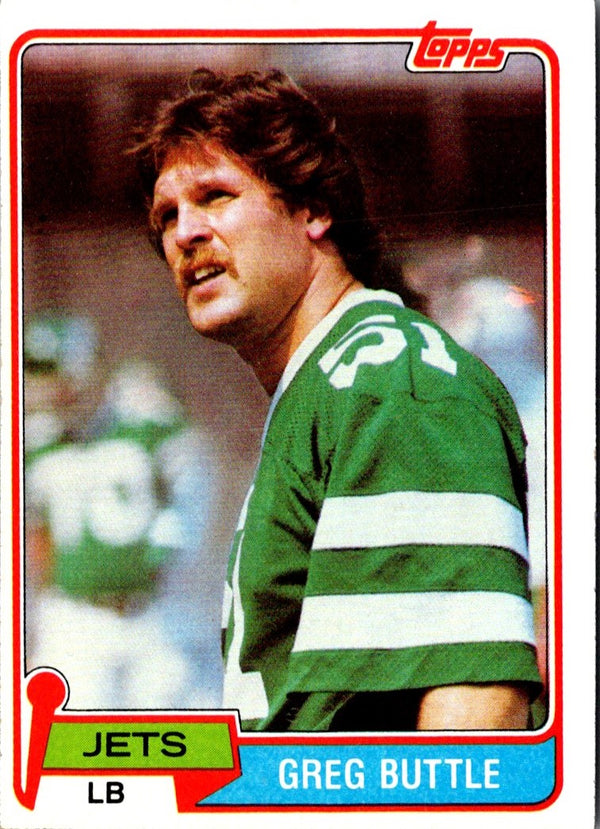 1981 Topps Greg Buttle #285 EX