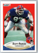 1990 Fleer Scott Radecic