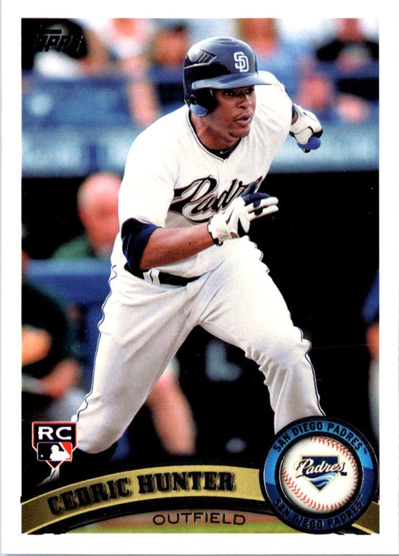 2011 Topps Cedric Hunter #554 Rookie