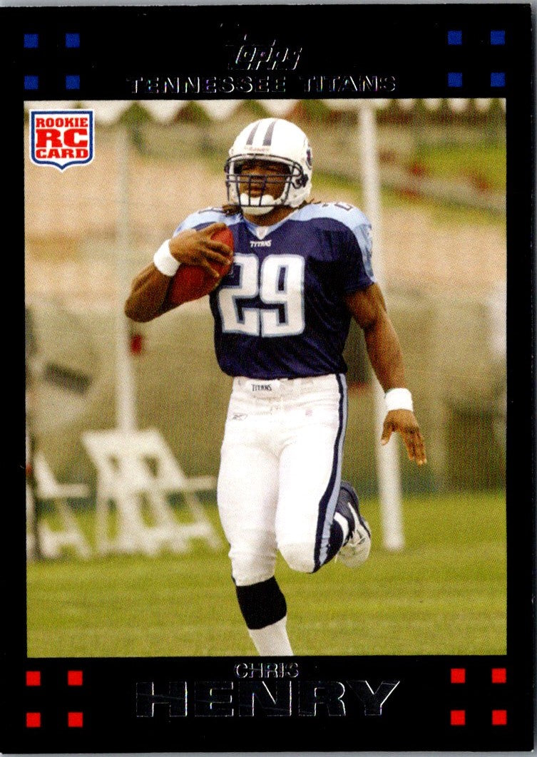2007 Topps Chris Henry