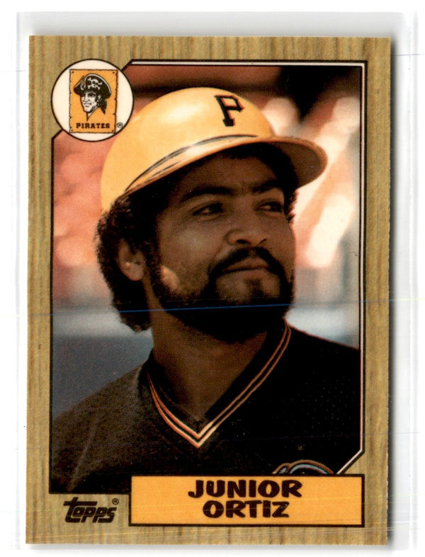 1987 Topps Tiffany Junior Ortiz #583