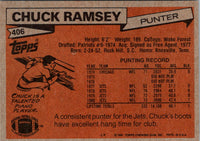 1981 Topps Chuck Ramsey #406 EX