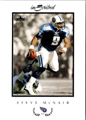 2004 Sun Superstar Quarterbacks Stickers Steve McNair #9