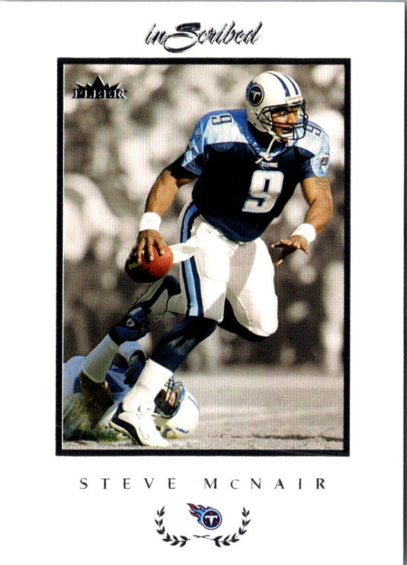 2004 Sun Superstar Quarterbacks Stickers Steve McNair #9