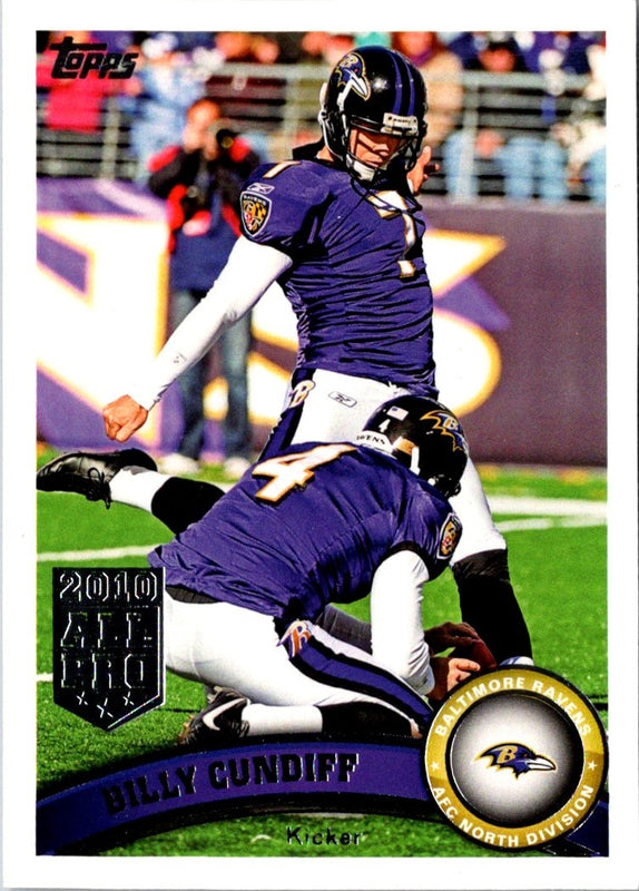2011 Topps Billy Cundiff #65