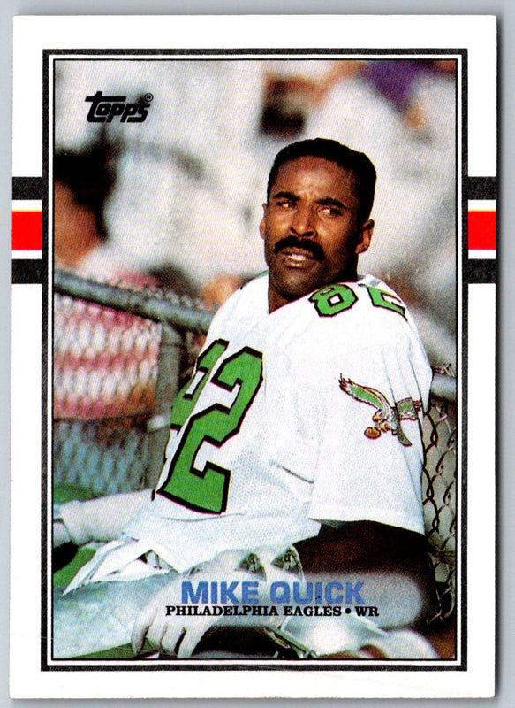1989 Topps Mike Quick #114