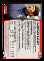 2001 Bowman Chrome Kazuhiro Sasaki #102