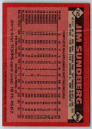 1986 Topps Jim Sundberg