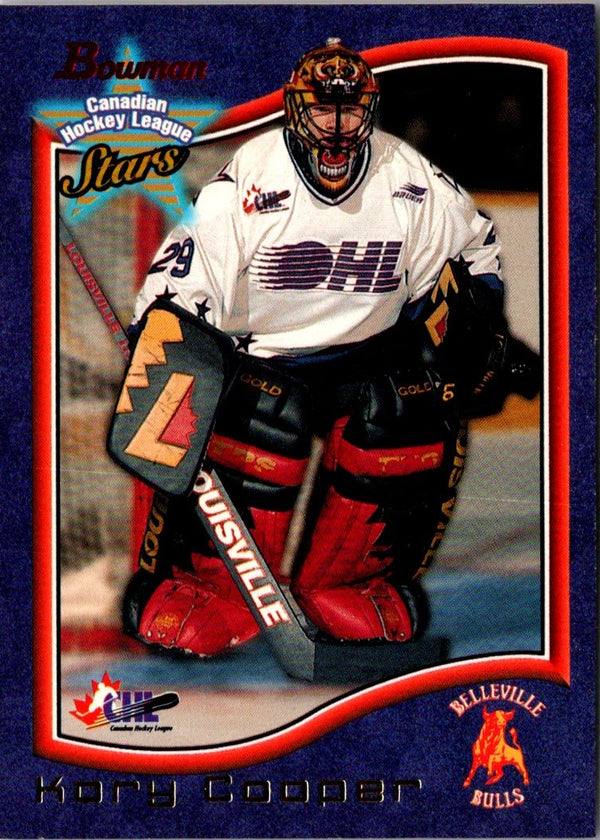 1997 Bowman CHL Kory Cooper #20