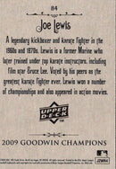 2009 Upper Deck Goodwin Champions Joe Lewis