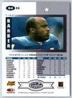 1999 Leaf Certified Tiki Barber #64