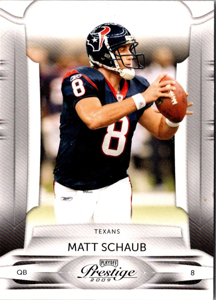 2009 Playoff Prestige Matt Schaub