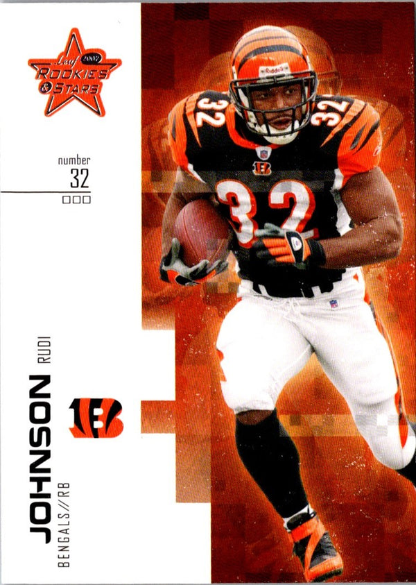 2007 Leaf Rookies & Stars Rudi Johnson #68