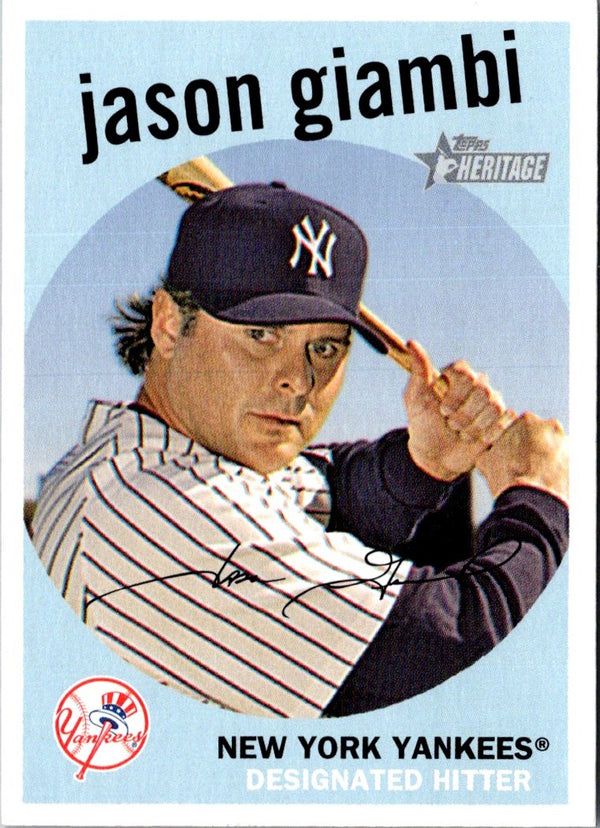 2008 Topps Heritage Jason Giambi #65