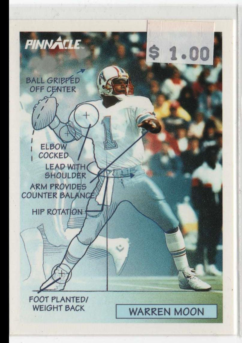 1991 Pinnacle Warren Moon