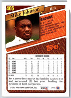 1993 Topps Mike Johnson #405