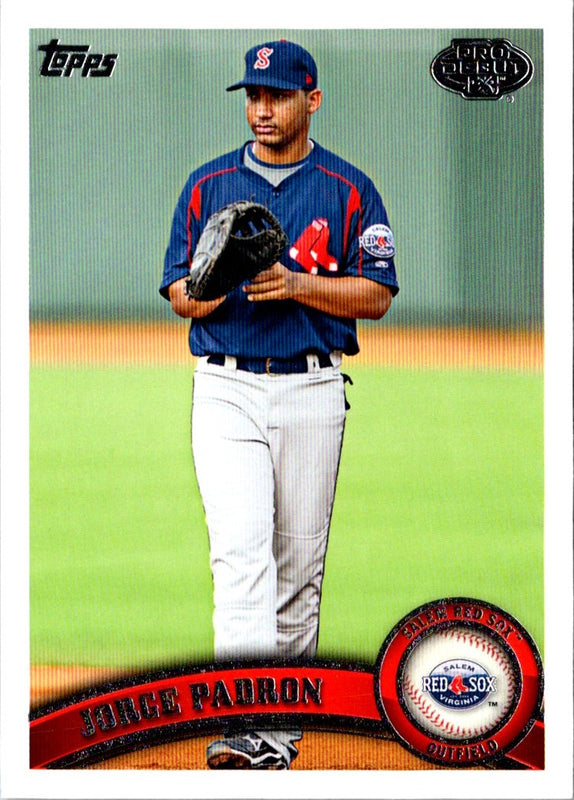 2011 Topps Pro Debut Jorge Padron #21