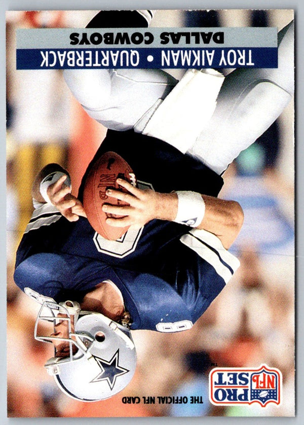 1991 Pro Set Troy Aikman #128