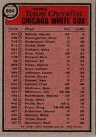 1981 Topps Chicago White Sox - Tony LaRussa #664