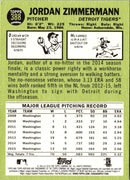 2016 Topps Heritage Jordan Zimmermann