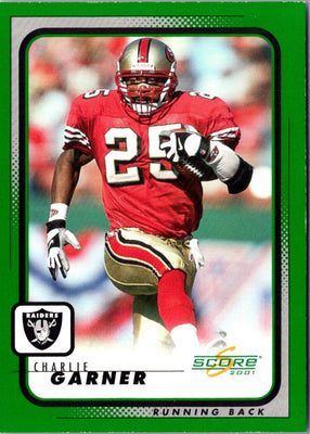 2001 Score Charlie Garner #175