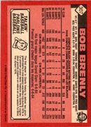 1986 O-Pee-Chee Bob Brenly