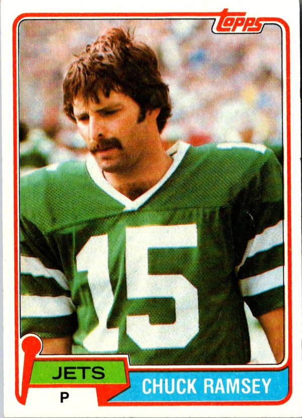 1981 Topps Chuck Ramsey #406 EX
