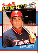 1987 Fleer Exciting Stars Kent Hrbek