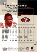2002 Fleer Box Score Garrison Hearst