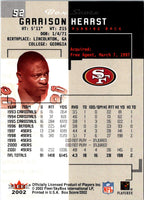 2002 Fleer Box Score Garrison Hearst #52