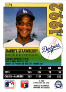 1992 O-Pee-Chee Premier Darryl Strawberry