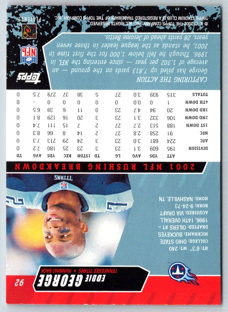 2003 Topps Eddie George