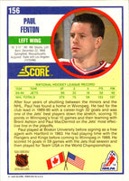 1990 Score Paul Fenton #156