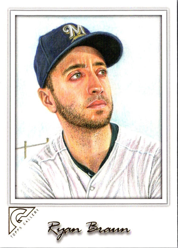 2017 Topps Gallery Ryan Braun #111