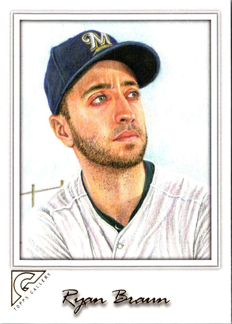 2017 Topps Gallery Ryan Braun