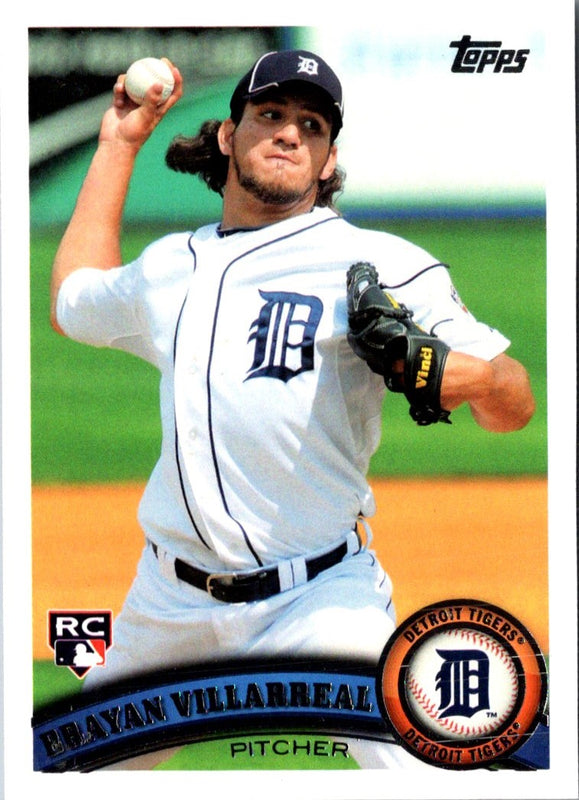 2011 Topps Brayan Villarreal #488 Rookie