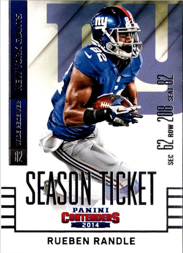 2014 Panini Contenders Rueben Randle #50