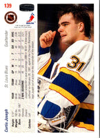 1991 Upper Deck Curtis Joseph #139
