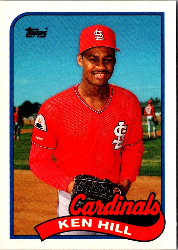 1989 Topps Traded Ken Hill #50T Rookie