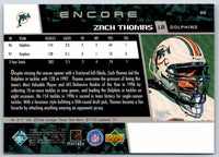 1998 Upper Deck Zach Thomas #88