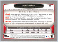 2014 Bowman Jaime Garcia #77