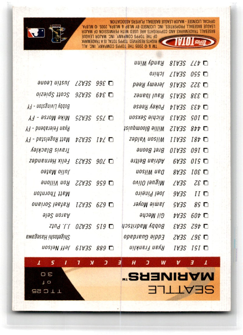 2005 Topps Pack Wars Ichiro Suzuki