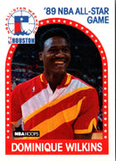 1989 Hoops All-Star Panels Perforated Dominique Wilkins
