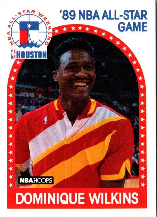 1989 Hoops All-Star Panels Perforated Dominique Wilkins #234
