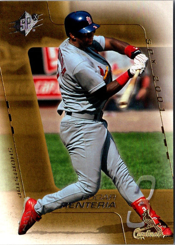 2001 SPx Edgar Renteria #53